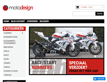 Tablet Screenshot of motodesign.nl